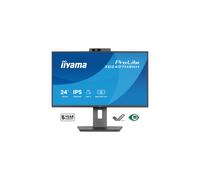 iiyama ProLite XB2497HSNH-B1 Écran IPS 24 pouces avec caméra Windows Hello intégrée de 5 MP
