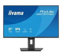 iiyama ProLite XB2797HSU-B1 - Écran LED - 27" - 1920 x 1080 Full HD (1080p) @ 120 Hz - IPS - 350 cd/m² - 1500:1 - 4 ms - HDMI, DisplayPort - haut-parleurs - noir, mat Noir, Mat