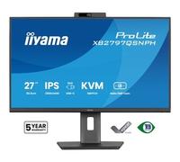 iiyama ProLite XB2797QSNPH-B1 - 27 QHD 16:9 1ms IPS webcam - HDMI, DP et USB-C (DP alt mode + PD 96W)