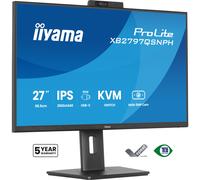 iiyama ProLite XB2797QSNPH-B1 27IN IPS LCD 4MS 2560X1440 350CD/M2 HDMI/DP/USB 2, 68,6 cm (27'), 2560 x 1440 pixels, Quad HD, Noir