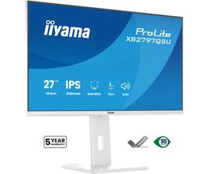 iiyama ProLite XB2797QSU-W1 écran plat de PC 68,6 cm (27") 2560 x 1440 pixels Quad HD LED Blanc