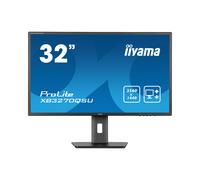 iiyama ProLite XB3270QSU-B1 Écran 32" Wide Quad HD LED IPS 2560x1440 100Hz 3ms, Hub USB 3.2 Gen 1, HDMI 2.0, DisplayPort 1.4, VESA Adaptive Sync