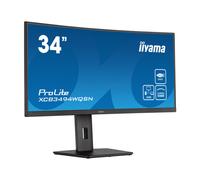 iiyama ProLite XCB3494WQSN-B5 LED display 86,4 cm (34 ) 3440 x 1440 pixels UltraWide Quad HD Noir