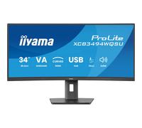 iiyama Écran PC ProLite XCB3494WQSU-B1 34" incurvé UWQHD