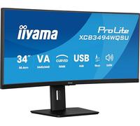 Ecran PC Iiyama ProLite XCB3494WQSU-B1 34" Incurvé UWQHD