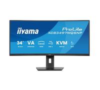 iiyama ProLite XCB3497WQSNP-B1 écran plat de PC 86,4 cm (34") 3440 x 1440 pixels UltraWide Quad HD LED Noir