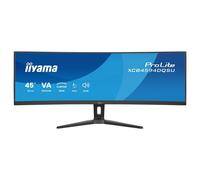 iiyama ProLite XCB4594DQSU-B1 - Écran LED - incurvé - 45" (44.5" visualisable) - 5120 x 1440 Dual Quad HD @ 75 Hz - VA - 450 cd/m² - 3000:1 - 2 ms - 2xHDMI, 2xDisplayPort, USB-C - haut-parleurs - noir