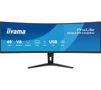 iiyama ProLite XCB4994DQSU-B1 écran plat de PC 124,5 cm (49") 5120 x 1440 pixels Dual QHD LCD Noir