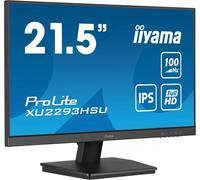 iiyama Prolite XU2293HSU-B7, 21,5" Ultra Mince, Dalle IPS, 1920x1080 @100Hz, 1ms, 300cd/m², 1000:1, Haut-parleurs, 1xDisplayPort, 1xHDMI, USB HUB (2x2.0), VESA 100x100, i-Style Colour, TCO