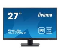 iiyama ProLite XU2793QS-B6 - Écran LED - 27" - 2560 x 1440 WQHD @ 100 Hz - IPS - 250 cd/m² - 1300:1 - 1 ms - HDMI, DisplayPort - haut-parleurs - noir, mat Noir, Mat G
