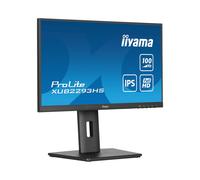 iiyama ProLite XUB2293HS-B6 Écran 21.5" Full HD LED IPS 1920x1080 1ms 100Hz, HDMI/DisplayPort, HP intégrés, VESA, réglable en hauteur
