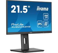 iiyama Écran LED ProLite XUB2293HS-B6 21,5" Full HD 1920×1080 100 Hz IPS 1 ms HDMI/DP Noir mat
