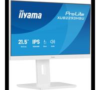 Iiyama ProLite XUB2293HSU-W7 : Écran 21.5" LED IPS Full HD 1920x1080 1ms MPRT, 100Hz, Hub USB 2.0, DisplayPort, HDMI, AMD FreeSync, Blanc