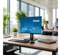 iiyama ProLite XUB2395WSU-B5 Écran IPS 22,5'' Moniteur professionnel WUXGA de 22,5" avec dalle IPS, pied réglable en hauteur et rotation pivot pour un