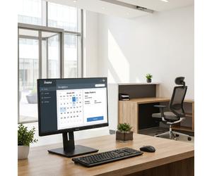 iiyama ProLite XUB2493HS-B6 Écran IPS 24'' Moniteur Full HD IPS de 24 pouces avec design sans bordure, fréquence 100 Hz et support ergonomique