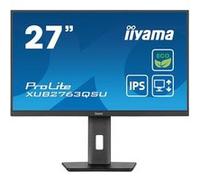 iiyama ProLite XUB2763QSU-B1 - Écran LED - 27" - 2560 x 1440 QHD @ 100 Hz - IPS - 350 cd/m² - 1500:1 - 2 ms - HDMI, DisplayPort - haut-parleurs - noir, mat Noir, Mat G