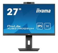 iiyama ProLite XUB2790QSUH-B1 - Écran LED - 27" - 2560 x 1440 QHD @ 100 Hz - IPS - 250 cd/m² - 1300:1 - 0.4 ms - HDMI, DisplayPort, USB-C - haut-parleurs - noir mat Noir mat