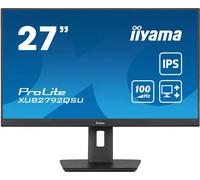 IIYAMA XUB2792QSU-B6 27inch ETE IPS-panel 2560x1440 100Hz 0.4ms MPRT FreeSync 15cm height adj. stand Pivot 250cd/m HDMI