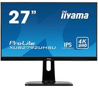 iiyama ProLite XUB2792UHSU-B1 Écran LED 27" IPS 4K UHD VGA/DP/HDMI Hub USB Pied réglable en hauteur Multimédia Châssis Slim