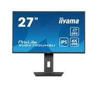 iiyama ProLite XUB2792UHSU-B6 écran plat de PC 68,6 cm (27") 3840 x 2160 pixels 4K Ultra HD LED Noir