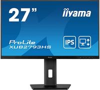 iiyama Prolite XUB2793HS-B5 Écran LED IPS Full HD HDMI DisplayPort Slim-Line Hauteur réglable Pivot Noir 68,5 cm 27"