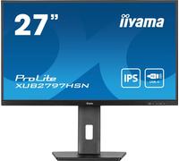 iiyama ProLite XUB2797HSN-B1 - Écran LED - 27" - 1920 x 1080 Full HD (1080p) @ 100 Hz - IPS - 250 cd/m² - 1000:1 - 1 ms - HDMI, DisplayPort, USB-C - haut-parleurs - noir mat