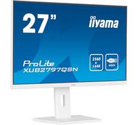 iiyama ProLite XUB2797QSN-W1 écran plat de PC 68,6 cm (27") 2560 x 1440 pixels Wide Quad HD LED Blanc