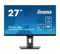 iiyama ProLite XUB2797QSNP-B1 écran plat de PC 68,6 cm (27") 2560 x 1440 pixels Wide Quad HD LED Noir