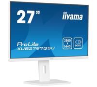 iiyama ProLite XUB2797QSU-W2 écran plat de PC 68,6 cm (27") 2560 x 1440 pixels Quad HD LED Blanc
