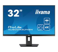 iiyama ProLite XUB3293UHSN-B5, 80 cm (31.5'), 3840 x 2160 pixels, 4K Ultra HD, LCD, 4 ms, Noir