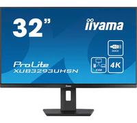 iiyama ProLite XUB3293UHSN-B5 écran plat de PC 80 cm (31.5") 3840 x 2160 pixels 4K Ultra HD LCD Noir