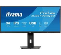 iiyama XUB3493WQSU-B6 34 pouces UW IPS-panel 3440x1440 120Hz 21:9 400cdm 1000:1 1ms