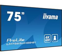 IIYAMA LH7565UHSB-B1 75inch 3840x2160 UHD VA panel 800cd/m2 1200:1 Static Contrast 8ms Landscape or Portrait mode