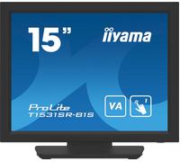 IIYAMA T1531SR-B1S 15inch Resistive Touch VA-panel 1024x768 Speakers VGA DisplayPort HDMI 300cd/m with touch USB Interface