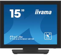 iiyama T1532MSC-B1S 15" TN Moniteur, 1024 x 768 XGA, 60Hz, 8ms
