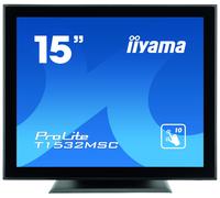iiyama T1532MSC-B5AG Écran Tactile 15" 4:3 HDMI+DP+USB 38,1cm Noir