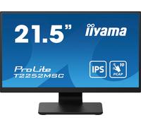 iiyama Prolite T2252MSC-B2 écran PC 54,6 cm (21.5") 1920 x 1080 Pixels Full HD LCD Écran Tactile Noir