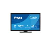 iiyama Écran tactile T2438MSC-B2 24" (23,8") IPS Full HD 1920 x 1080 @120 Hz HDMI/DP Haut-parleurs
