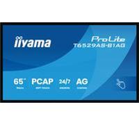 Iiyama T6529AS-B1AG IIYAMA 164.0cm(64,5") T6529AS-B1AG 16:9 M-Touch 2xHDMI+USB-C (Expédition)