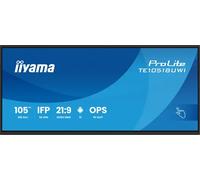 iiyama TE10518UWI-B1AG Écran d'affichage dynamique Carte A numérique 2,66 m (104.6") LED Wifi 450 cd