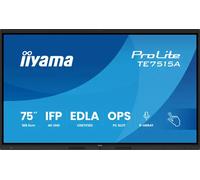 iiyama TE7515A-B1AG Écran d'affichage dynamique Écran plat interactif 190,5 cm (75") Wifi 550 cd/m²
