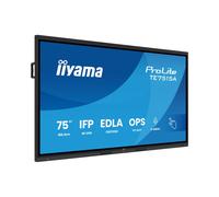 iiyama Écran interactif ProLite TE7515A-B1AG 75" 4K UHD IPS 40 pts tactile Android 14 Wi‑Fi