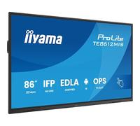 iiyama TE8612MIS-B4AG Écran d'affichage dynamique Écran plat interactif 2,17 m (85.6") LCD Wifi 400 cd/m² 4K Ultra HD Noir Écran tactile Intégré dans le processeur Android 11 24/7