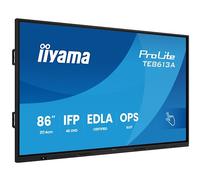 iiyama TE8613A-B1AG Écran d'affichage dynamique Écran plat interactif 2,17 m (85.6") Wifi 500 cd/m² 4K Ultra HD Noir Écran tactile Intégré dans le processeur Android 18/7