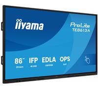 iiyama TE8613A-B2AG Panneau Plat Interactif IFP 86" IPS 4K IR 40 points 500cd Android 14 Google EDLA 2x20W WiFi VESA