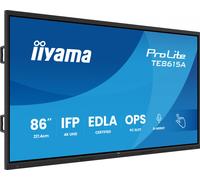 iiyama TE8615A-B2AG Panneau Plat Interactif IFP 86" IPS 4K IR 40 points 550cd DeepContrast-IR+ Android 14 EDLA 2xHDMI DP USB-C 2x20W