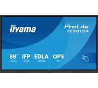 Iiyama TE9813A-B1AG IIYAMA 247.7cm(98") TE9813A-B1AG 16:9 Touch 2xHDMI+USB-C+DP (Expédition)
