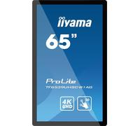 iiyama TF6539UHSC-B1AG Tableau blanc interactif 165,1 cm (65" ) 3840 x 2160 pixels Écran tactile Noir USB (TF6539UHSC-B1AG)