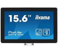 iiyama Écran tactile OTF1616MC-B1 15,6" PCAP sans bord 10 points 1920x1080 DP HDMI VGA 935 cd/m²