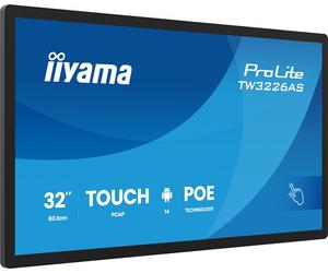 iiyama TW3226AS-B3P PC-Panel 32 pouces avec Android 14+GMS SOC Octo-core RK3576 4 Go de stockage 32 Go PCAP Écran tactile 10 points 1920x1080 VA